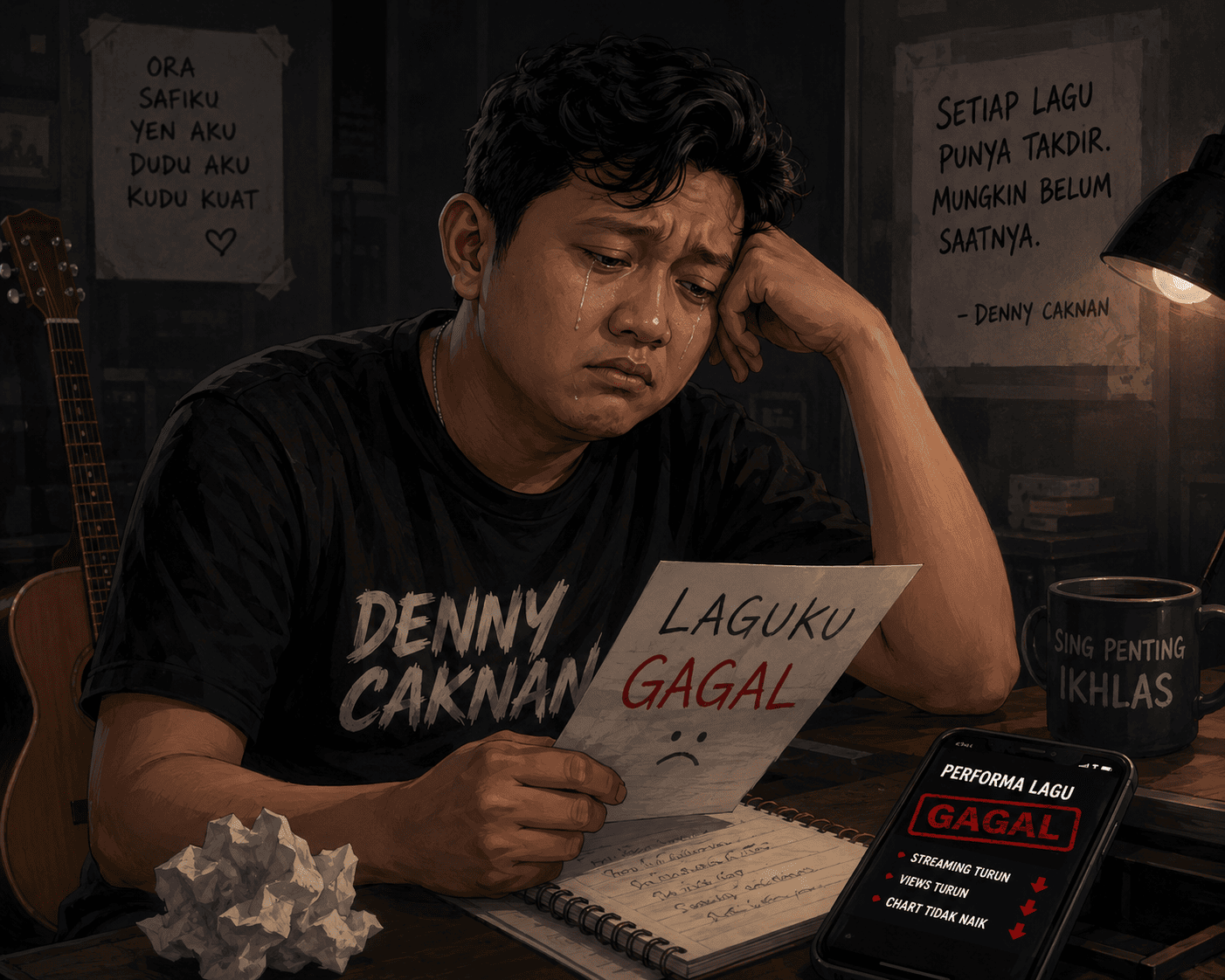 Inilah Deretan Lagu Pop Indonesia "Gagal" Denny Caknan